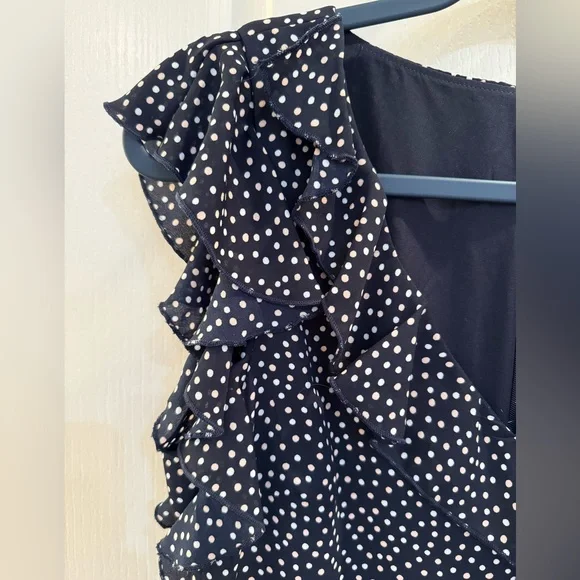 Ann Taylor Polka Dot Dress, Size 6 - Picture 3 of 5